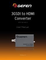 Gefen EXT-3G-HD-C User manual