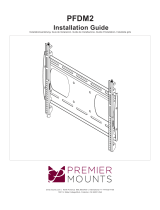 Premier Mounts PFDM2 Installation guide