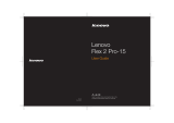 Lenovo Flex 2 Pro 15 User guide