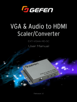 Gefen EXT-VGAA-HD-SC User manual