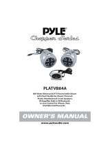 Pyle Chopper Series PLATVB84A Owner's manual