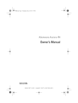 Alienware Aurora R4 User manual