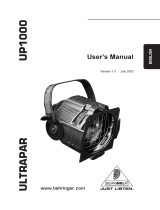 Behringer UP1000 User manual