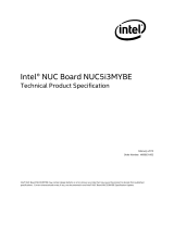 Intel NUC5i3MYBE Specification