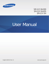 Samsung SM-G313H User manual