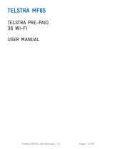 ZTE MF65 User manual