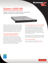Lenovo System x3550 M5 Datasheet