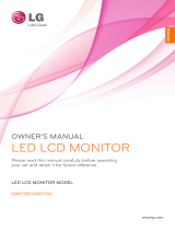 LG 24MP77SM Owner's manual