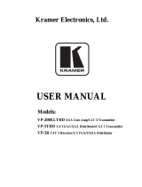 Kramer Electronics VP-5R User manual