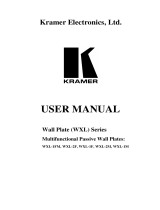 Kramer Electronics WXL-1FM User manual