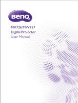 BenQ MX726 User manual