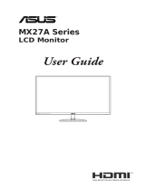 Asus MX27AQ User manual