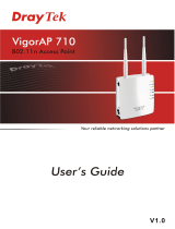 Draytek VigorAP 710 User manual