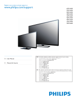 Philips 43PFL4609 User manual