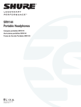 Shure SRH144 User manual