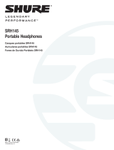 Shure SRH145M+ User manual