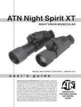 ATN Night Spirit XT User manual