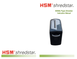 HSM shredstar ps817c User manual