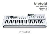 Waldorf Blofeld Keyboard Owner's manual