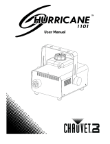 CHAUVET DJ Hurricane 1101 User manual