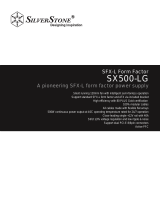 SilverStone SX500-LG Owner's manual