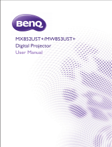 BenQ MW853UST plus User manual