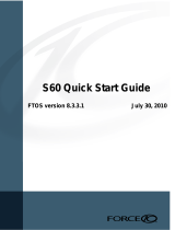 Dell S60 Installation guide