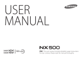 Samsung 500 + 16-50mm Power Zoom User manual