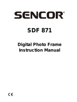 Sencor SDF 871 W User manual