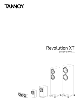 Tannoy Revolution XT Owner's manual