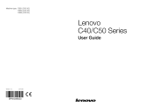 Lenovo C50 User manual