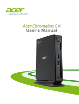 Acer Cxi User manual