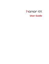 Honor 4x Owner's manual