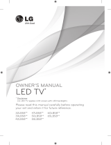 LG 50LB5820 User manual