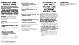 Conair BE10108X User manual