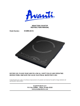 Avanti IH1800L1B-IS Owner's manual
