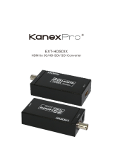 KanexPro EXT-HDSDIX User manual