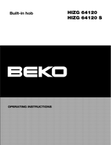 Beko HIZG64121 Owner's manual