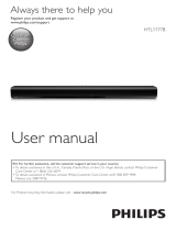 Philips HTL1177B User manual