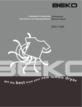 Beko DCU7230 User manual