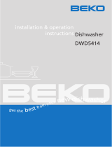 Beko DWD5414 User manual