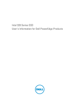 Dell 320 Series SSD User guide