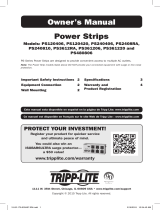 Tripp Lite Power Strips Owner's manual