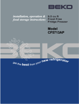 Beko CF6563W User manual