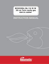 Baumatic BCG520W User manual