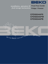 Beko CFD5834APS User manual