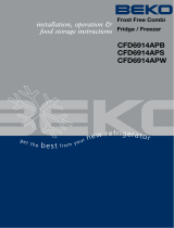 Beko CFD6814APW User manual