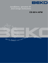 Beko CS 6914 APW User manual