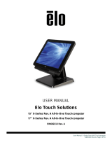 Elo Touch Solutions 15” X-Series User manual