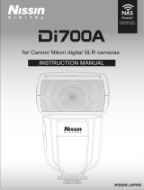 Nissin Di700A + Commander Air 1 Owner's manual